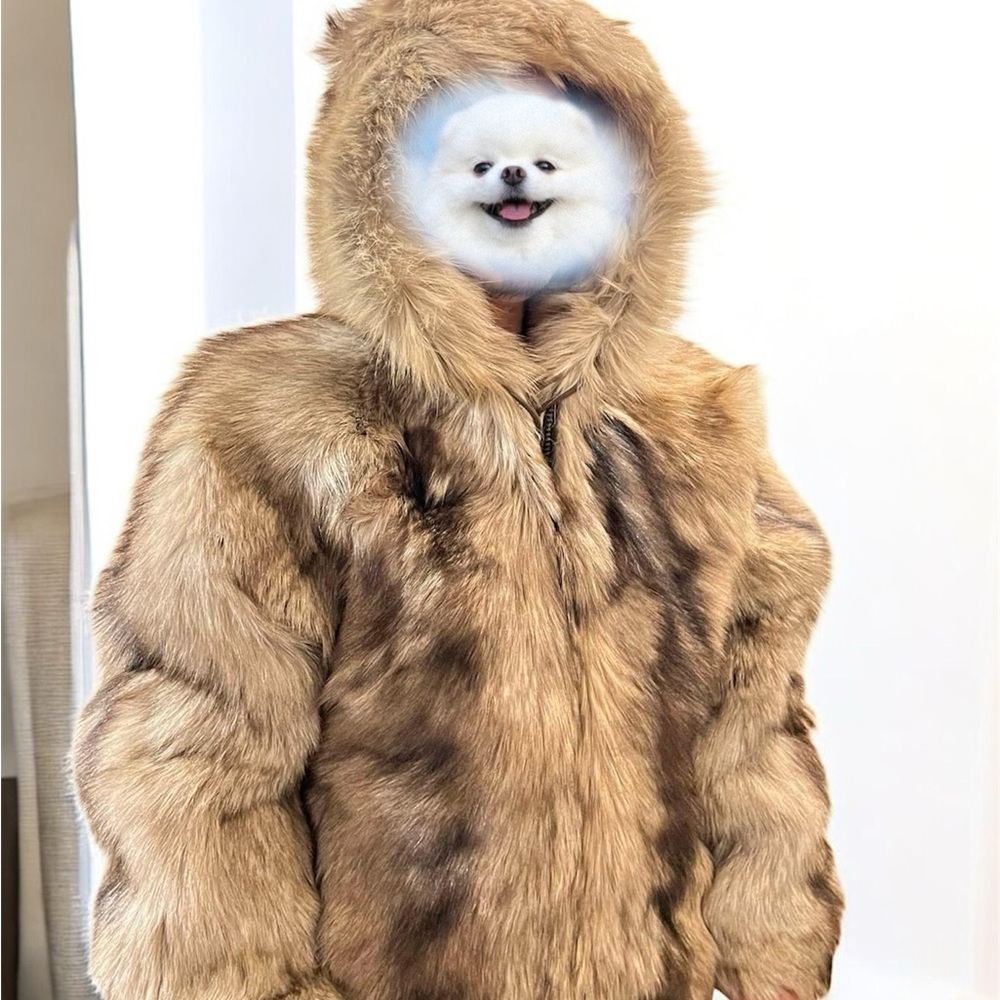 Nanny Goat Fur Coat Men Women - Andrew Marc